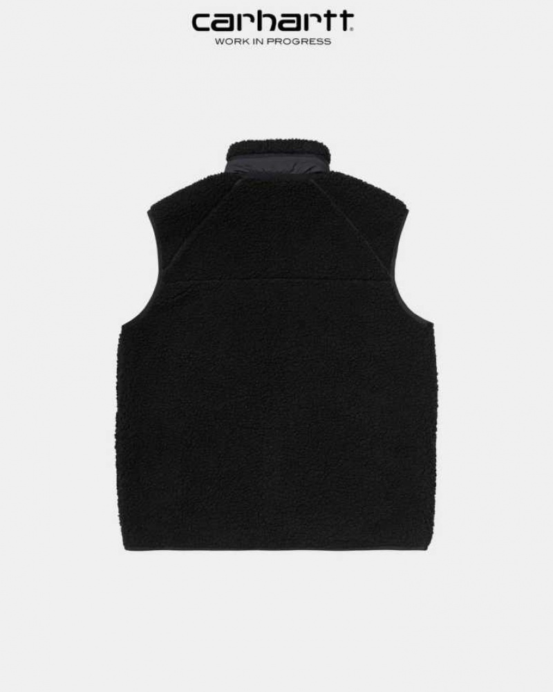 Noir Carhartt Wip Prentis Vest Liner - Danmark UFF-8292658