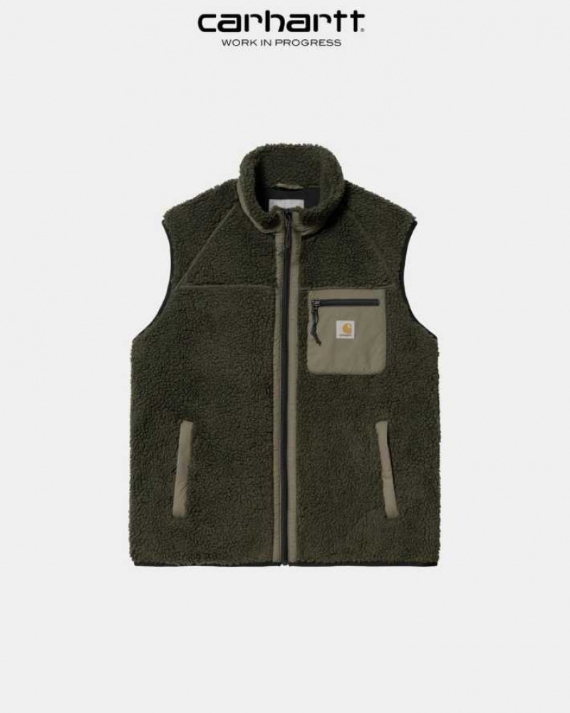 Cypress / Seaweed Carhartt Wip Prentis Vest Liner Cypress / - Danmark LRV-8392693