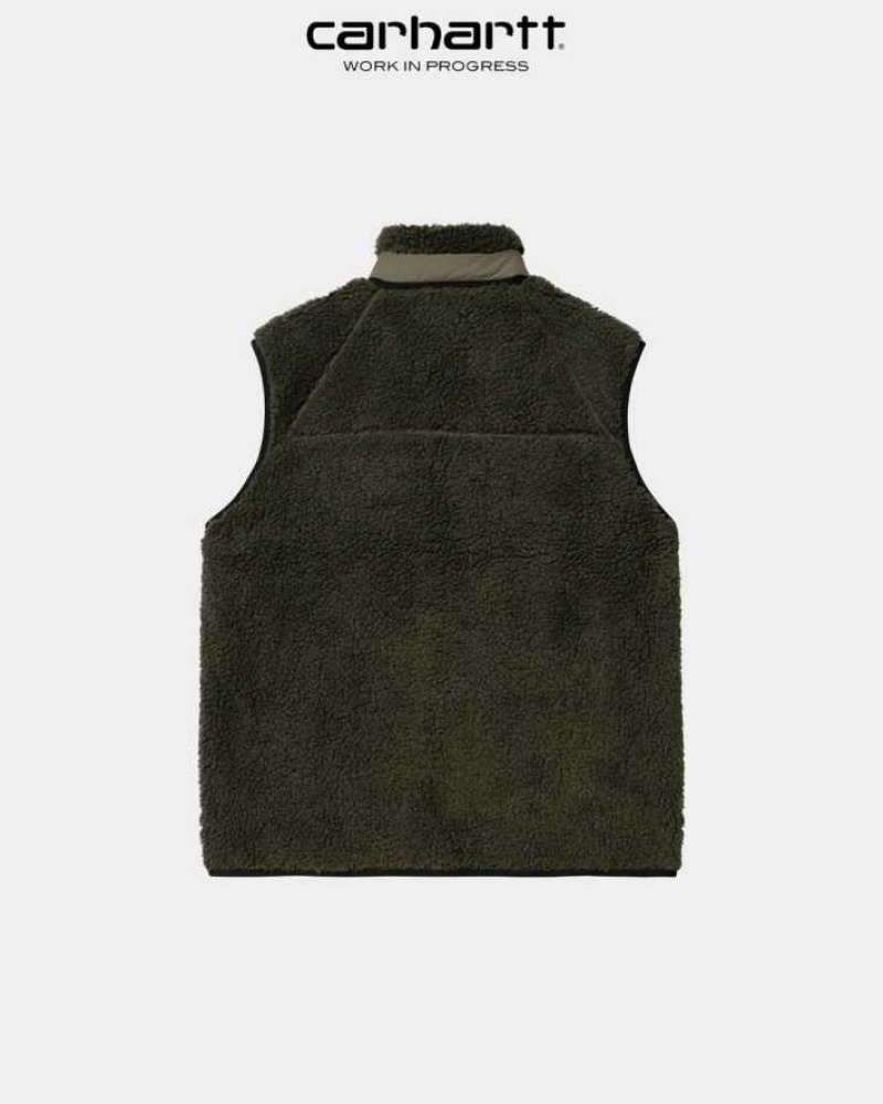 Cypress / Seaweed Carhartt Wip Prentis Vest Liner Cypress / - Danmark LRV-8392693