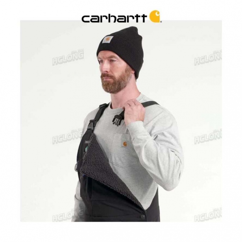 Cafe Carhartt Super Dux Relaxed Fit Insulated Bib Overall - Danmark RTS-4683360