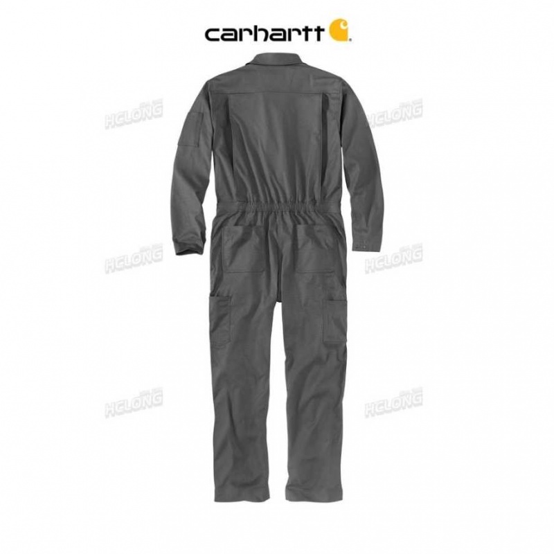 Gravel Carhartt Rugged Flex Tela Coverall - Danmark WQB-6361749