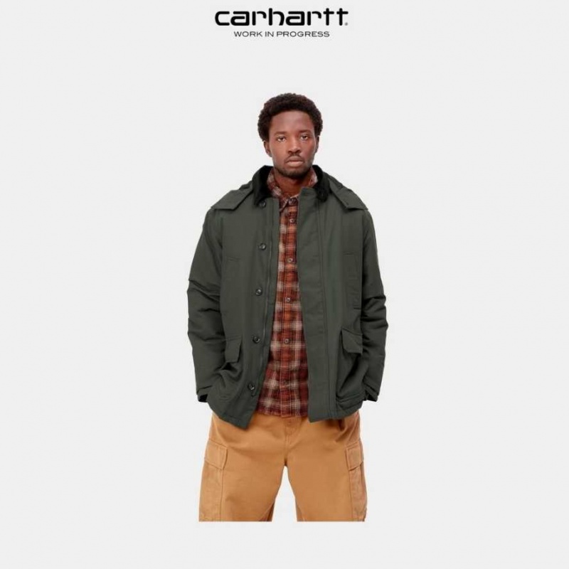 Boxwood Carhartt Wip Rigby Parka - Danmark URZ-2748186