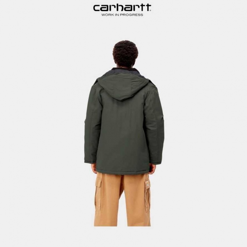 Boxwood Carhartt Wip Rigby Parka - Danmark URZ-2748186