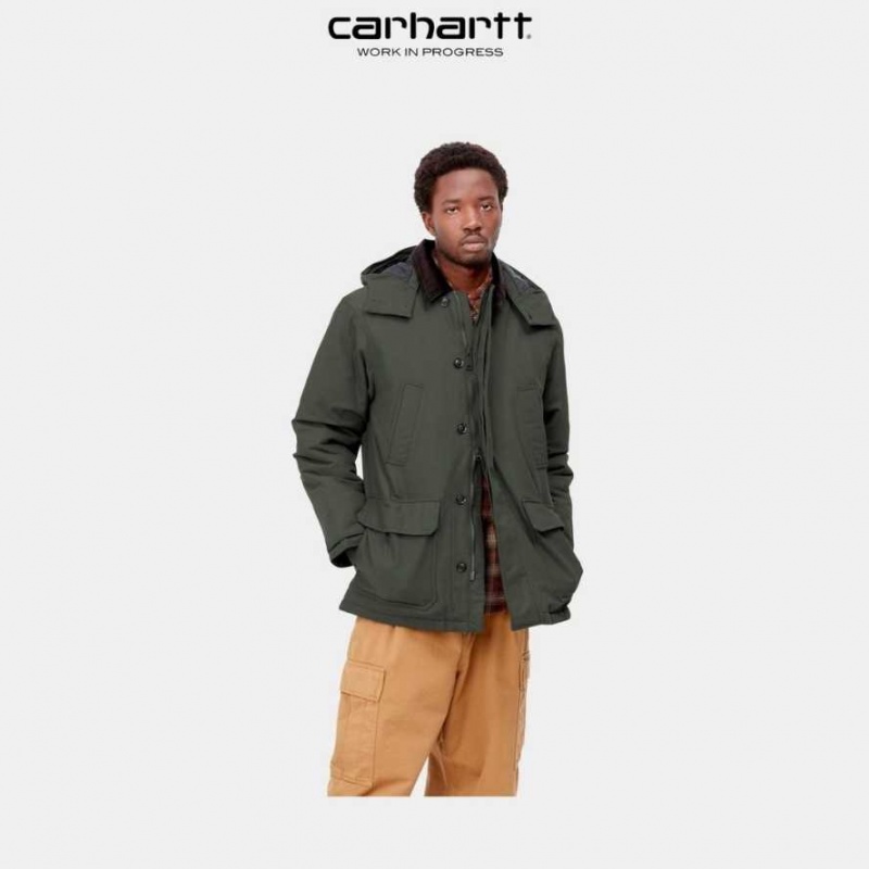 Boxwood Carhartt Wip Rigby Parka - Danmark URZ-2748186