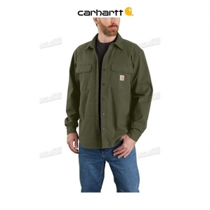 Basil Carhartt Rugged Flex Relaxed Fit Tela Fleece-Doublée Shirt Jac - Danmark MPT-1725120