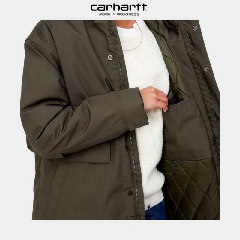 Cypress Carhartt Wip Valley Parka - Danmark STV-3755254