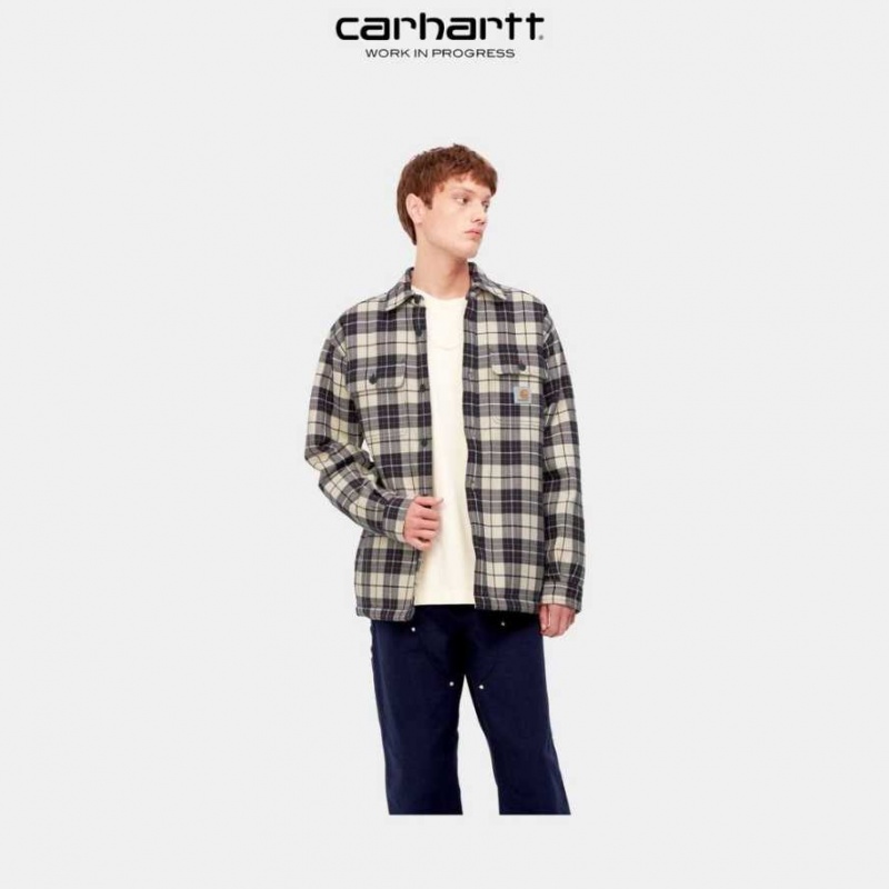 Calico Carhartt Wip Arden Check Shirt Jacket - Danmark LXW-7371113