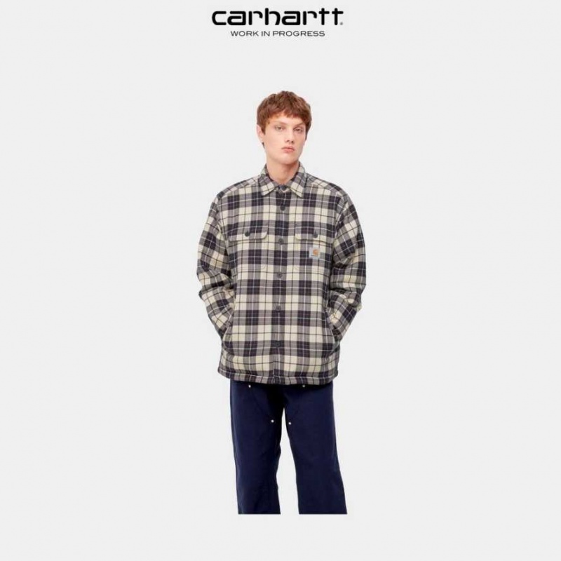 Calico Carhartt Wip Arden Check Shirt Jacket - Danmark LXW-7371113