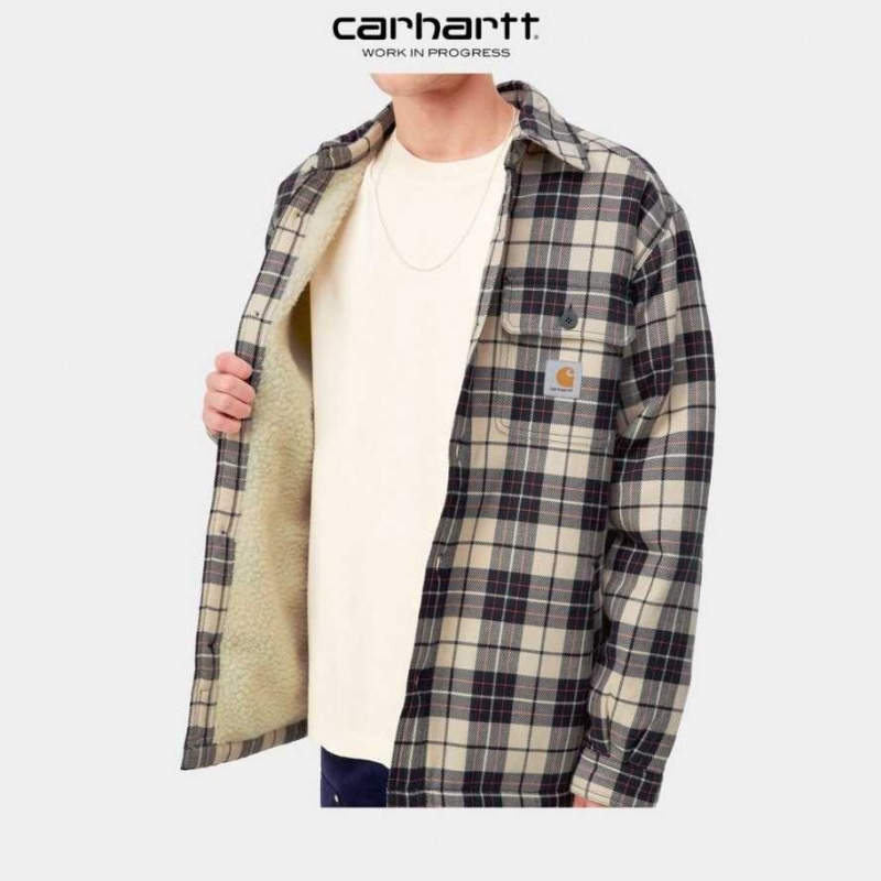 Calico Carhartt Wip Arden Check Shirt Jacket - Danmark LXW-7371113