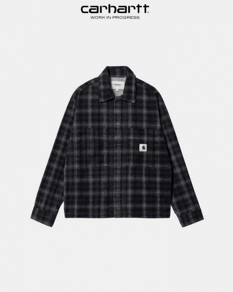 Vulcan Wiley Check Carhartt Wip Foy Shirt Jacket Vulcan Wiley - Danmark XNI-1733096