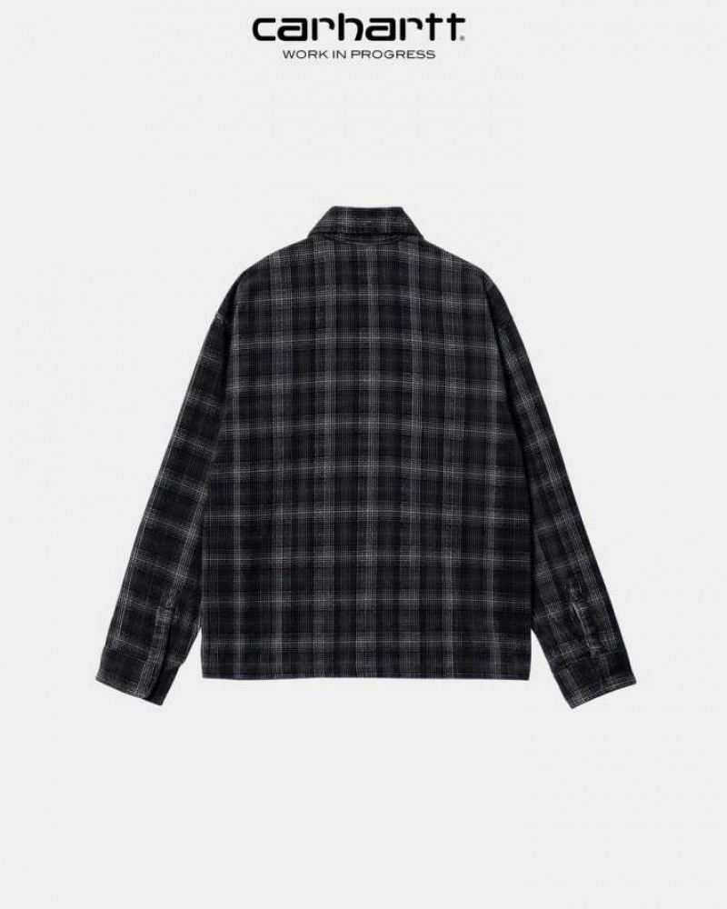 Vulcan Wiley Check Carhartt Wip Foy Shirt Jacket Vulcan Wiley - Danmark XNI-1733096