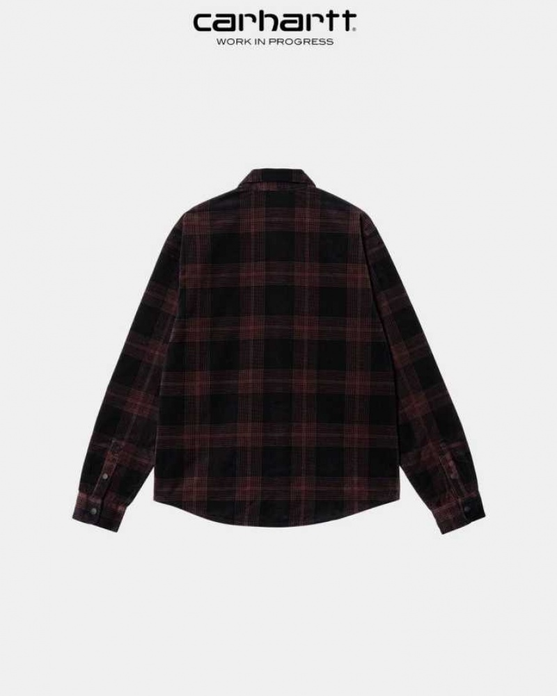 Ale Carhartt Wip Ginnis Check Shirt Jacket - Danmark QQP-9094595