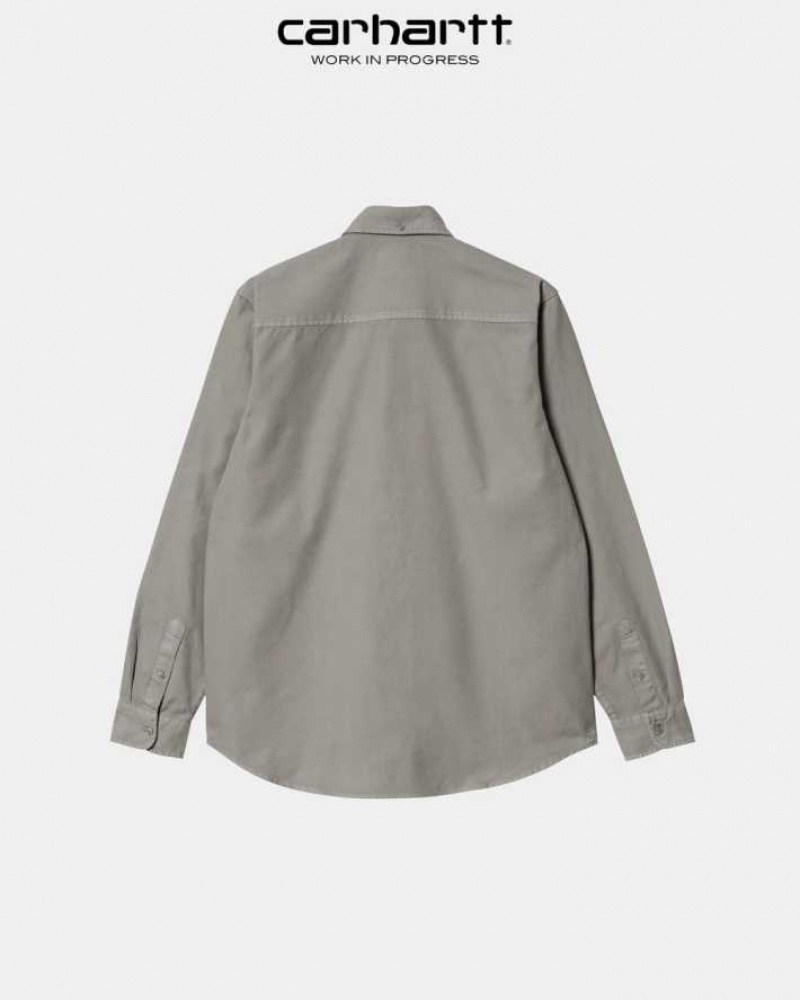 Marengo Carhartt Wip Bolton Shirt - Danmark KSM-5319137