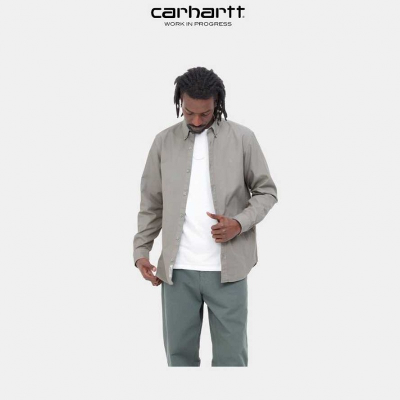 Marengo Carhartt Wip Bolton Shirt - Danmark KSM-5319137