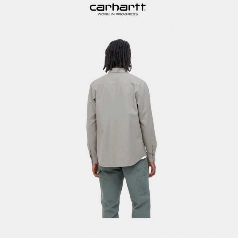 Marengo Carhartt Wip Bolton Shirt - Danmark KSM-5319137