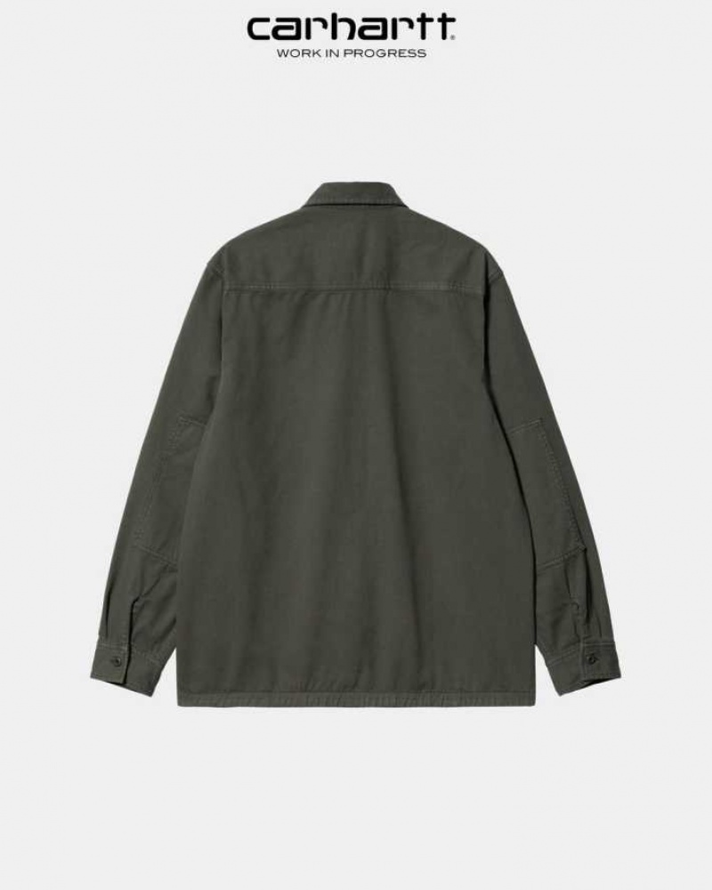 Boxwood Carhartt Wip Charter Shirt - Danmark ALR-0742483