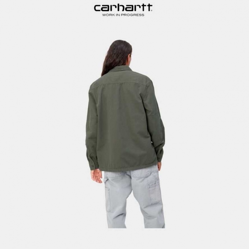 Boxwood Carhartt Wip Charter Shirt - Danmark ALR-0742483