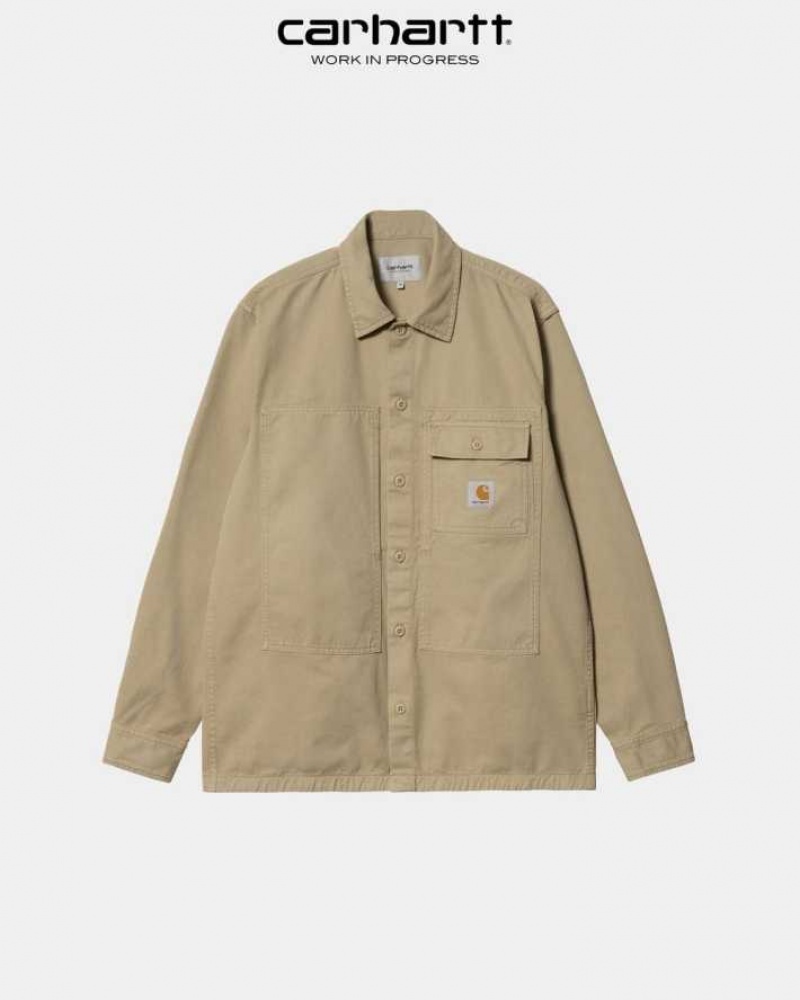 Ammonite Carhartt Wip Charter Shirt - Danmark CLZ-3221618