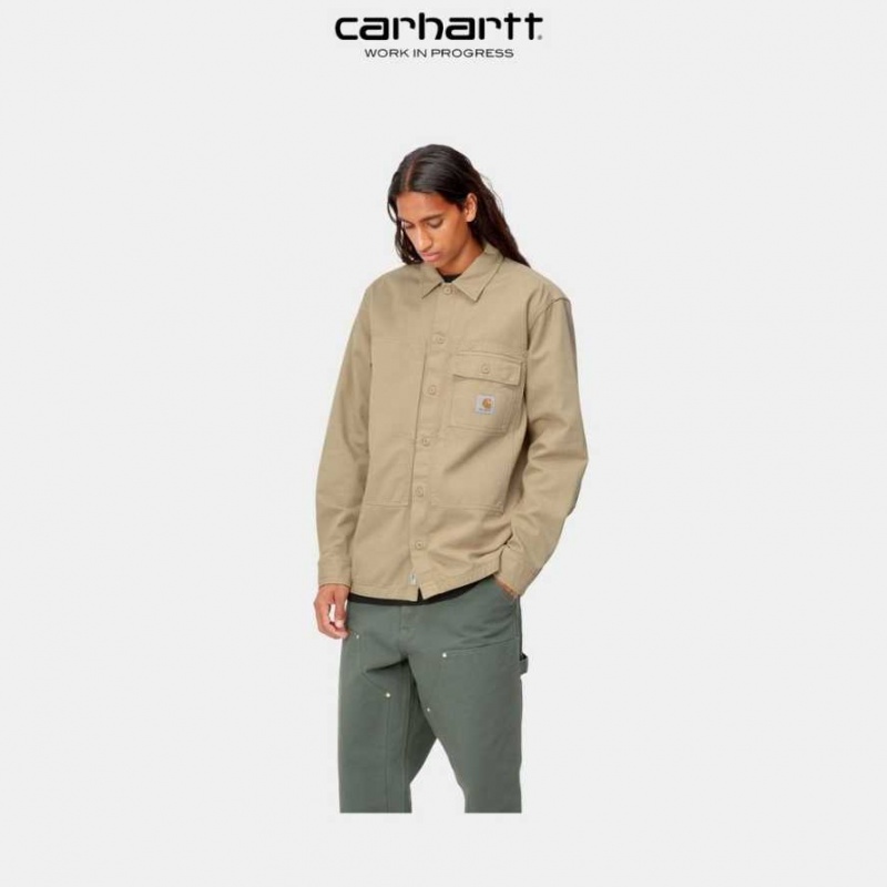 Ammonite Carhartt Wip Charter Shirt - Danmark CLZ-3221618