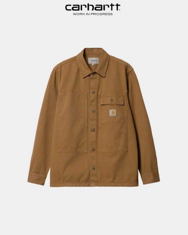 Jasper Carhartt Wip Charter Shirt - Danmark FSQ-6697717