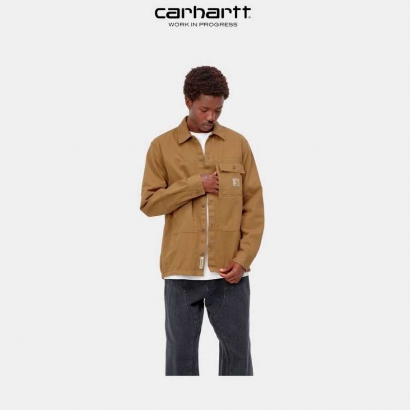 Jasper Carhartt Wip Charter Shirt - Danmark FSQ-6697717