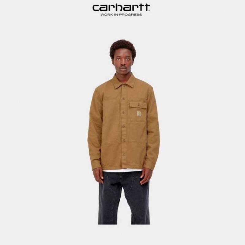 Jasper Carhartt Wip Charter Shirt - Danmark FSQ-6697717