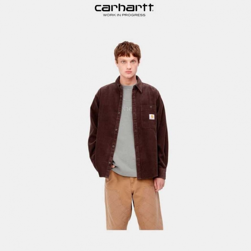 Ale Carhartt Wip Flint Shirt - Danmark YZQ-5366230