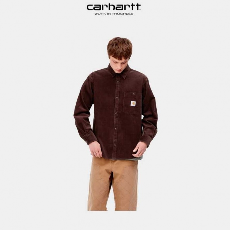 Ale Carhartt Wip Flint Shirt - Danmark YZQ-5366230