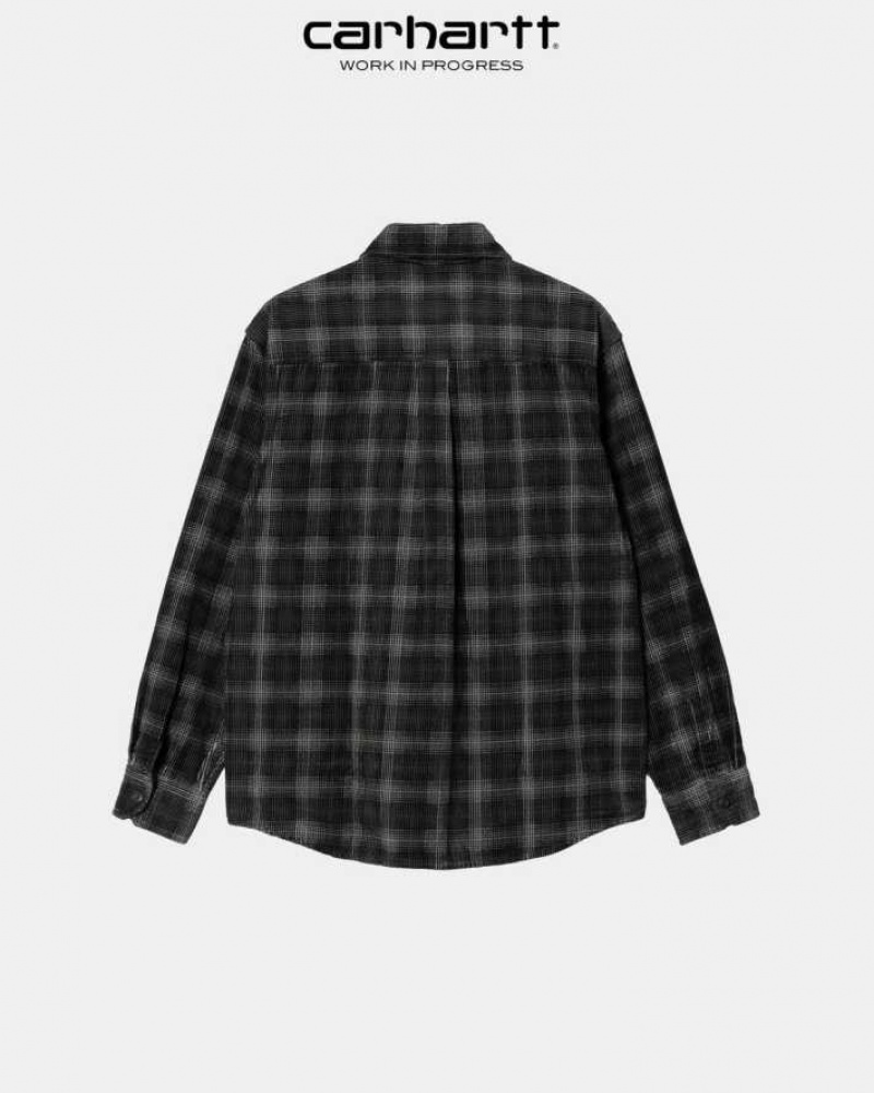 Vulcan Wiley Check Carhartt Wip Flint Shirt Vulcan Wiley - Danmark UUI-3308414