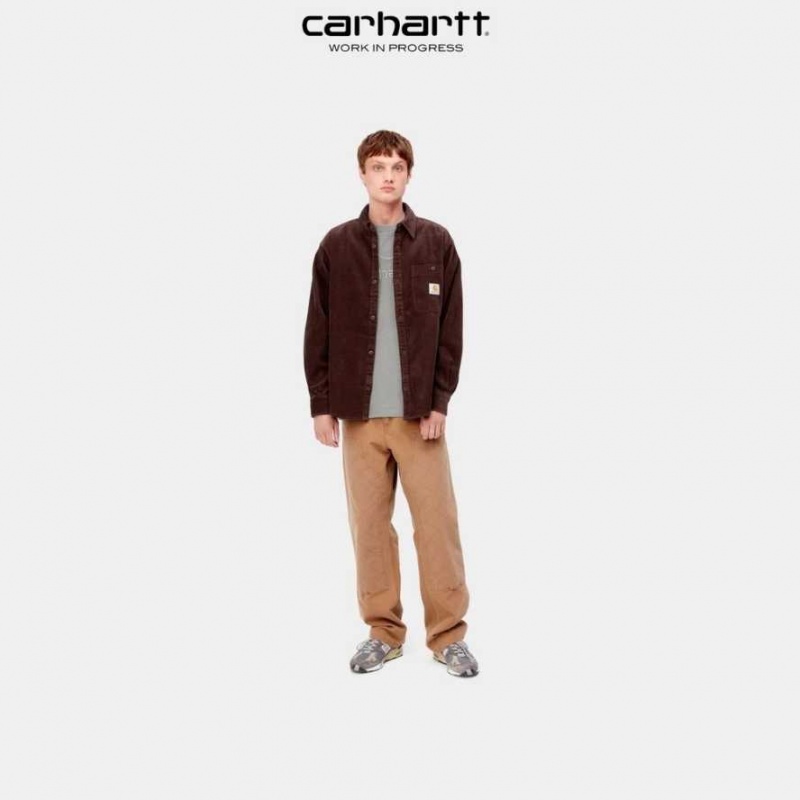 Ale Carhartt Wip Flint Shirt - Danmark YZQ-5366230