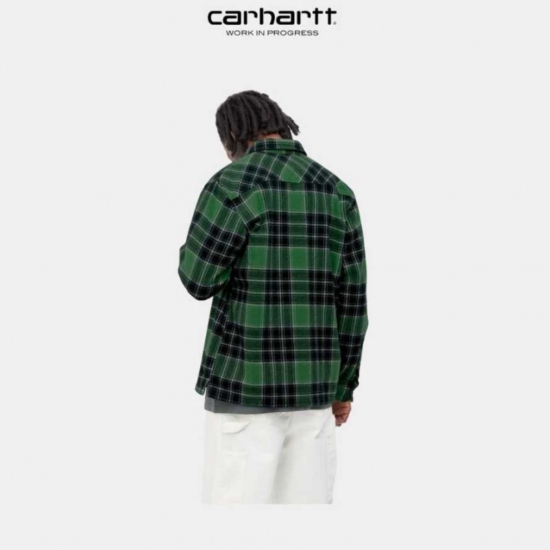 Bonsai Carhartt Wip Jared Check Shirt - Danmark IJR-9958695