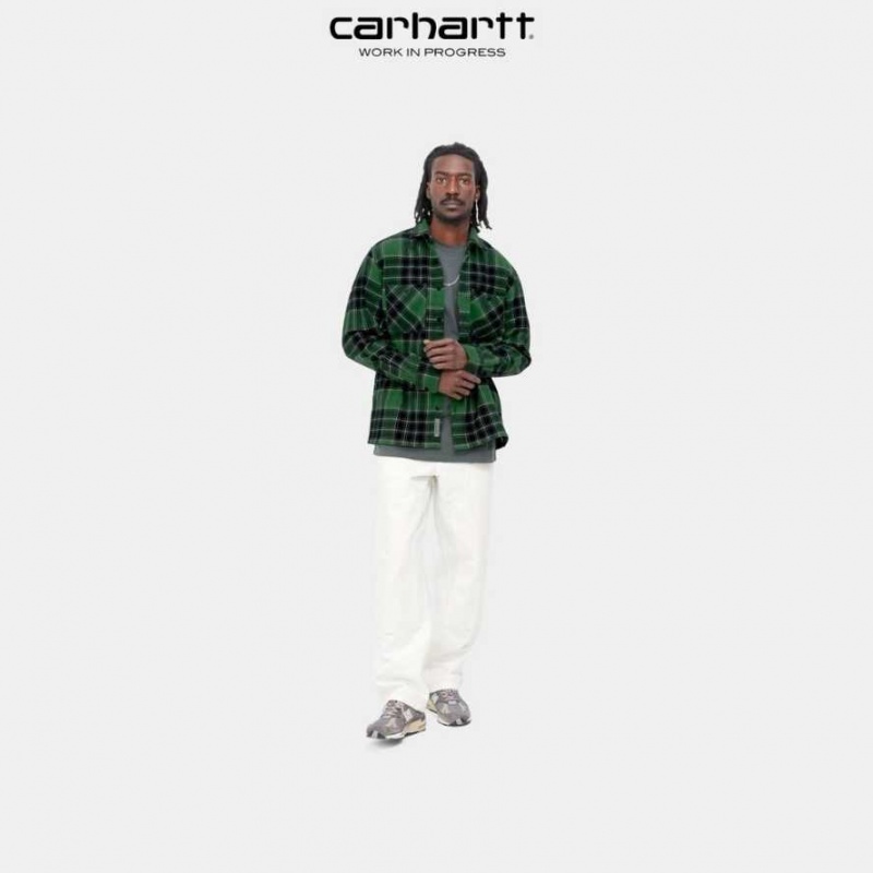 Bonsai Carhartt Wip Jared Check Shirt - Danmark IJR-9958695