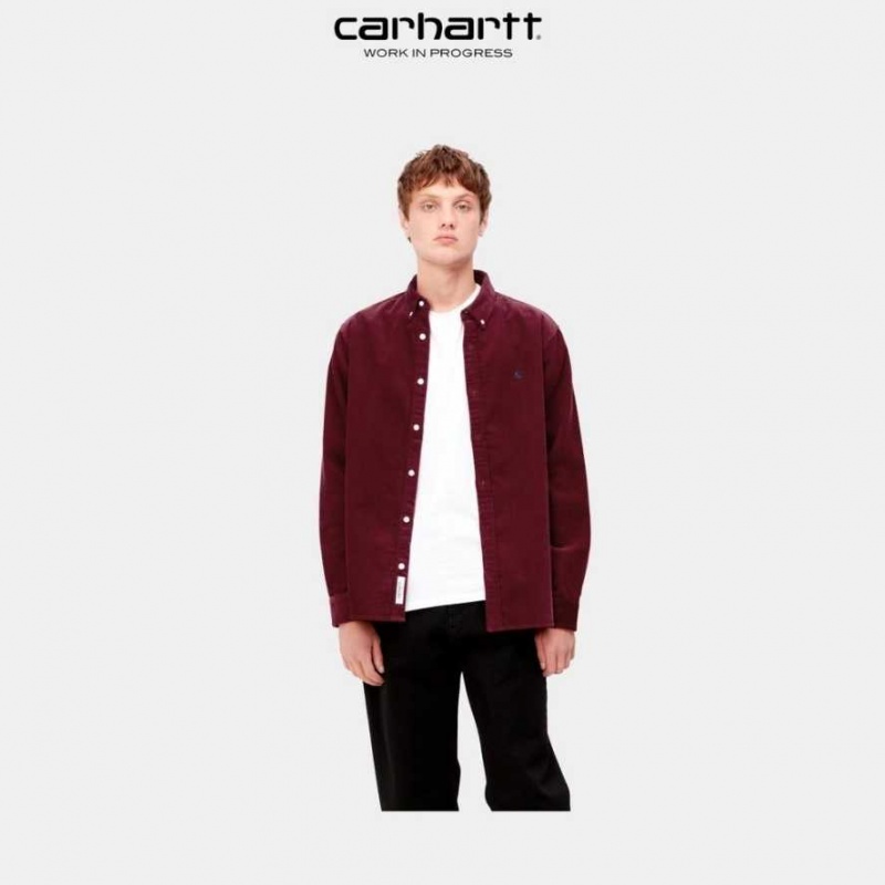 Corvina Carhartt Wip Madison Cord Shirt - Danmark QHY-6465805