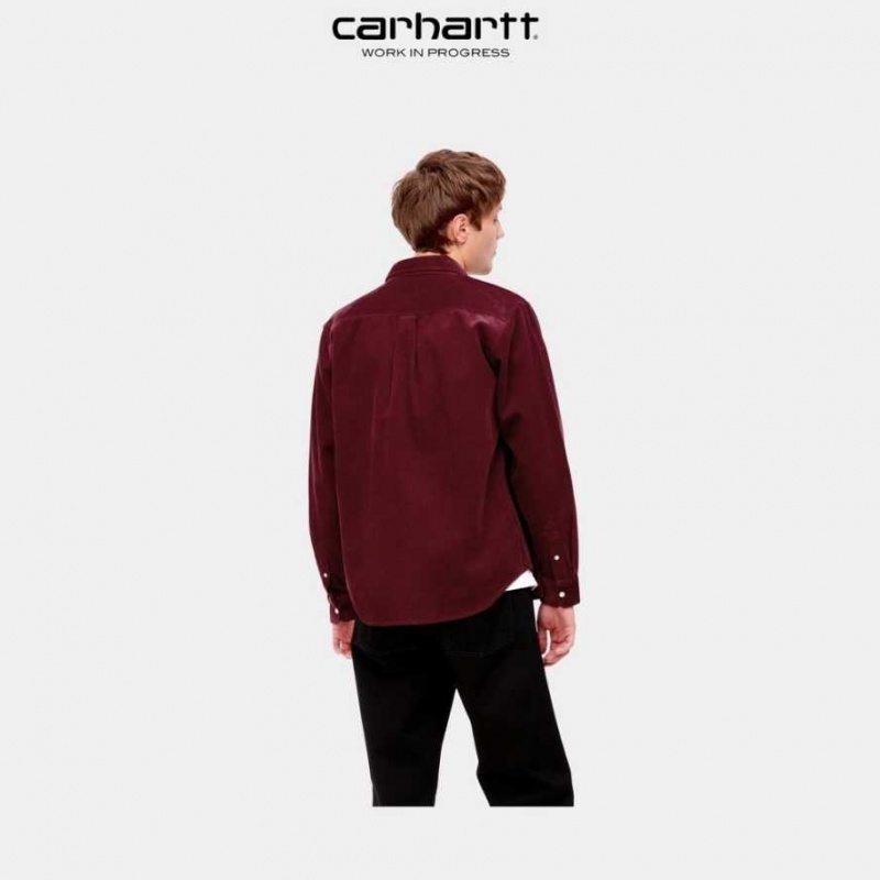 Corvina Carhartt Wip Madison Cord Shirt - Danmark QHY-6465805