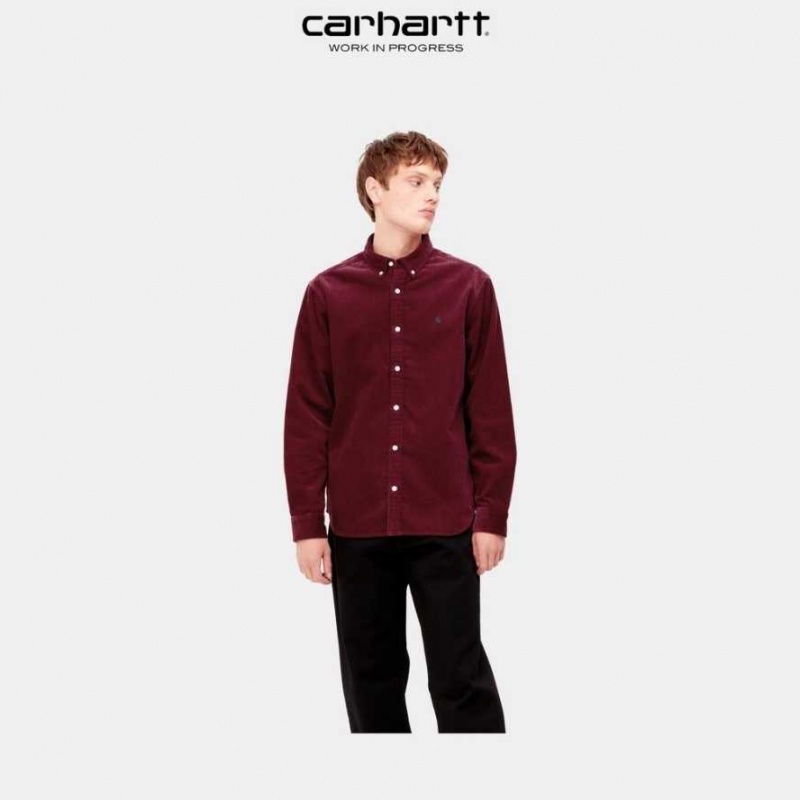 Corvina Carhartt Wip Madison Cord Shirt - Danmark QHY-6465805