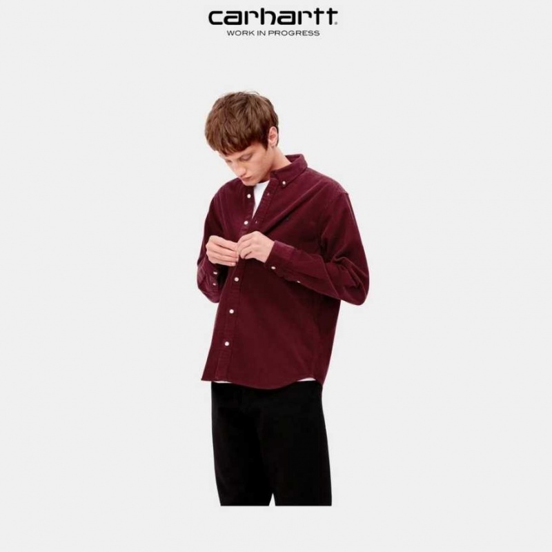 Corvina Carhartt Wip Madison Cord Shirt - Danmark QHY-6465805