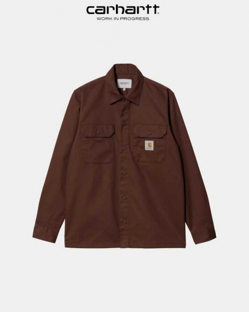 Ale Carhartt Wip Master Shirt - Danmark BVC-8012784