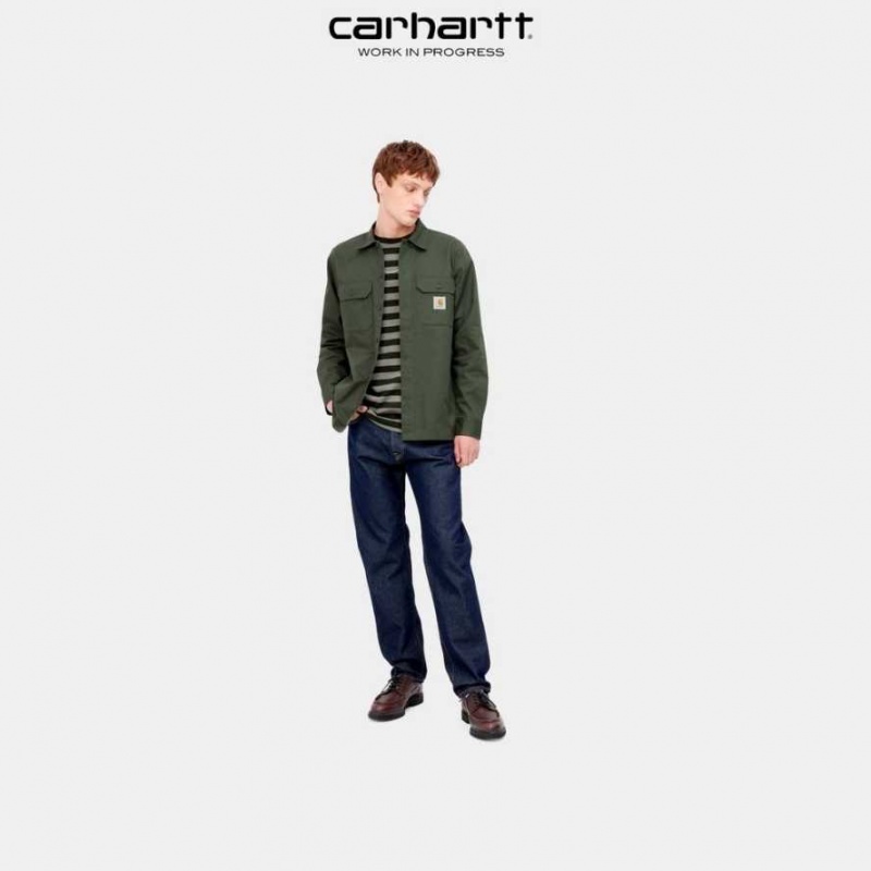 Boxwood Carhartt Wip Master Shirt - Danmark JCR-1451278