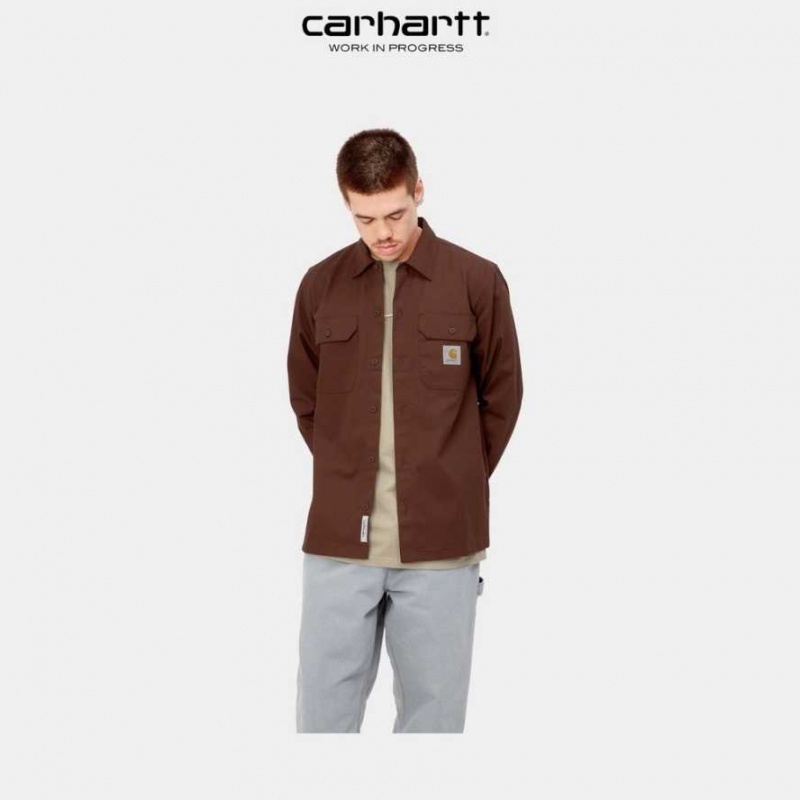 Ale Carhartt Wip Master Shirt - Danmark BVC-8012784