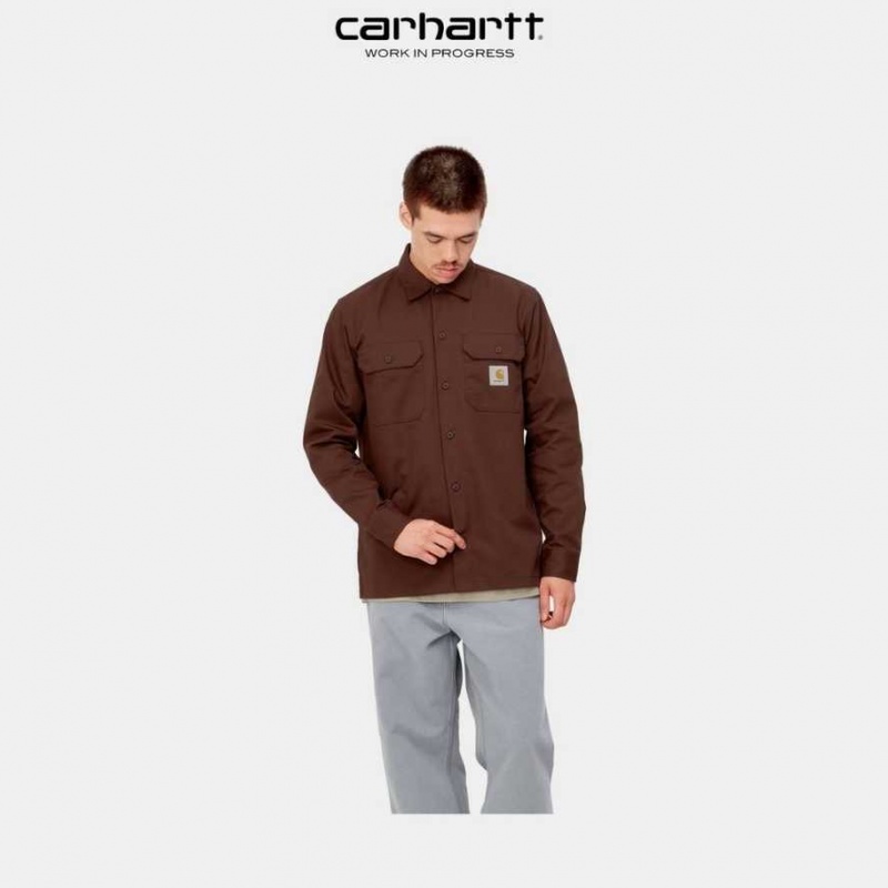 Ale Carhartt Wip Master Shirt - Danmark BVC-8012784