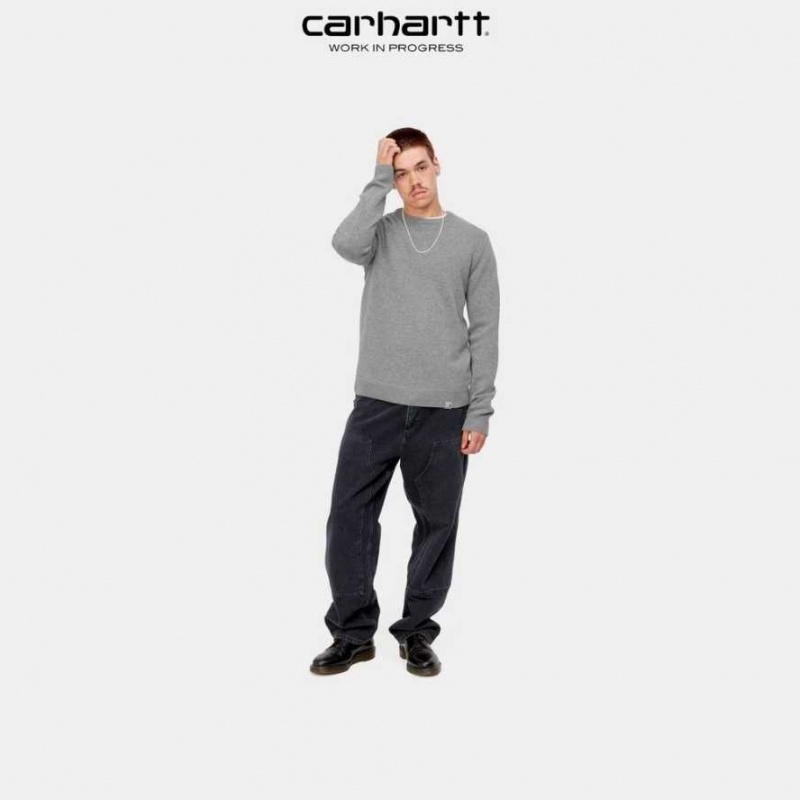 Grise Carhartt Wip Allen Pull - Danmark CJU-4165419