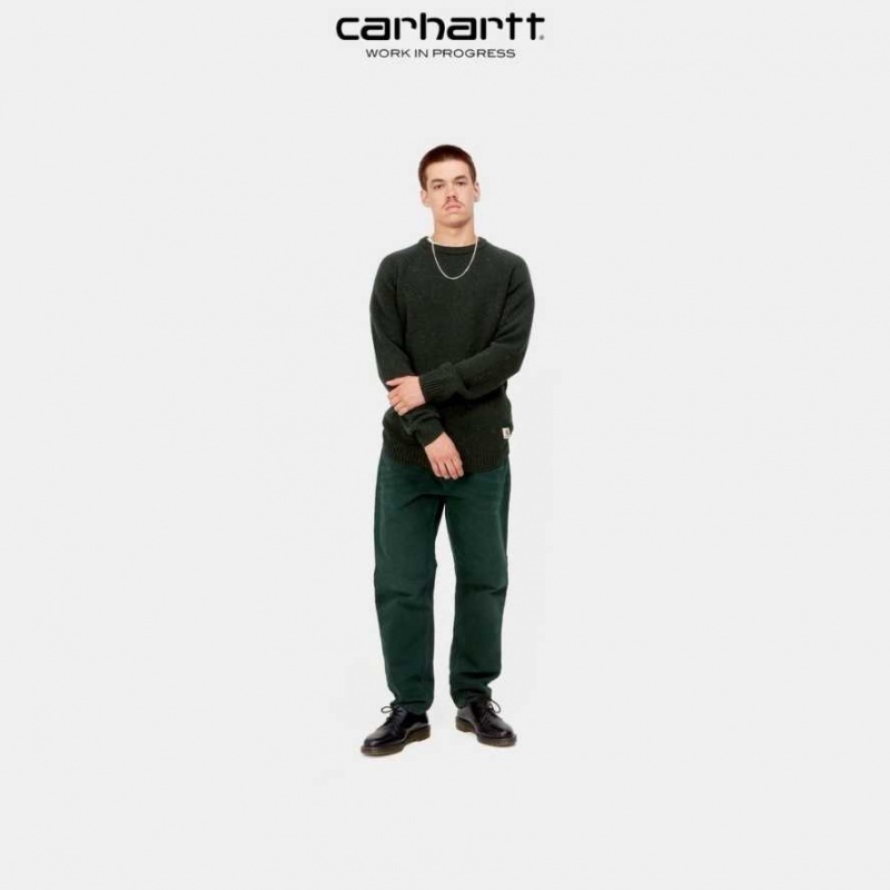 Noir Carhartt Wip Anglistic Pull - Danmark DJJ-4542001