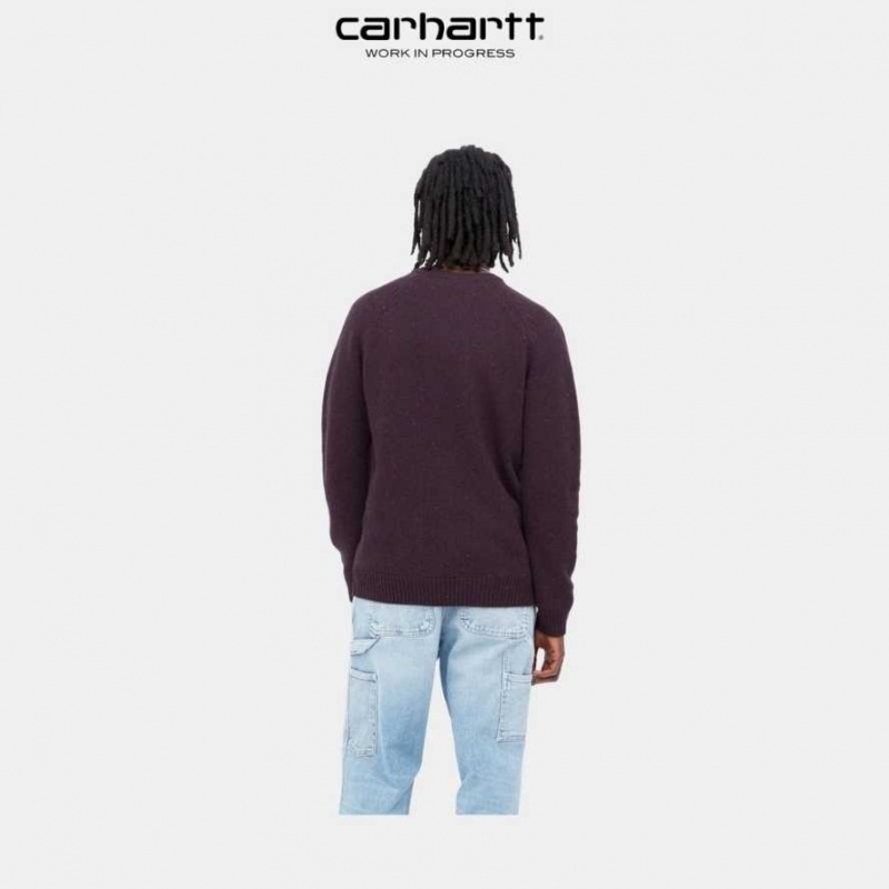 Noir Carhartt Wip Anglistic Pull - Danmark UDJ-9557852