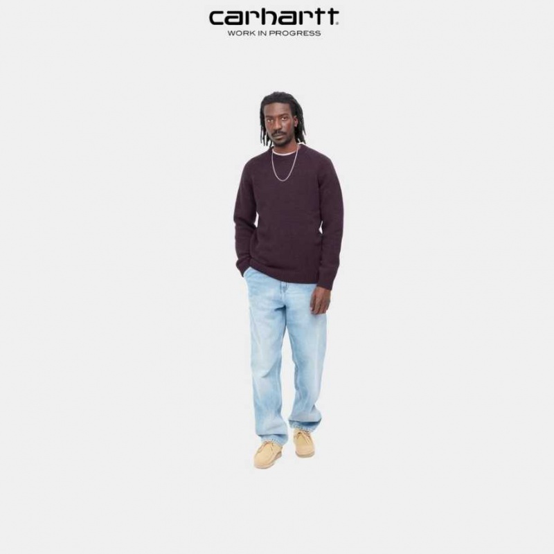 Noir Carhartt Wip Anglistic Pull - Danmark UDJ-9557852