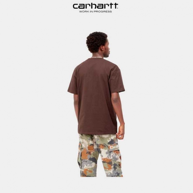 Ale Carhartt Wip American Script T-Shirt - Danmark YAB-1306200