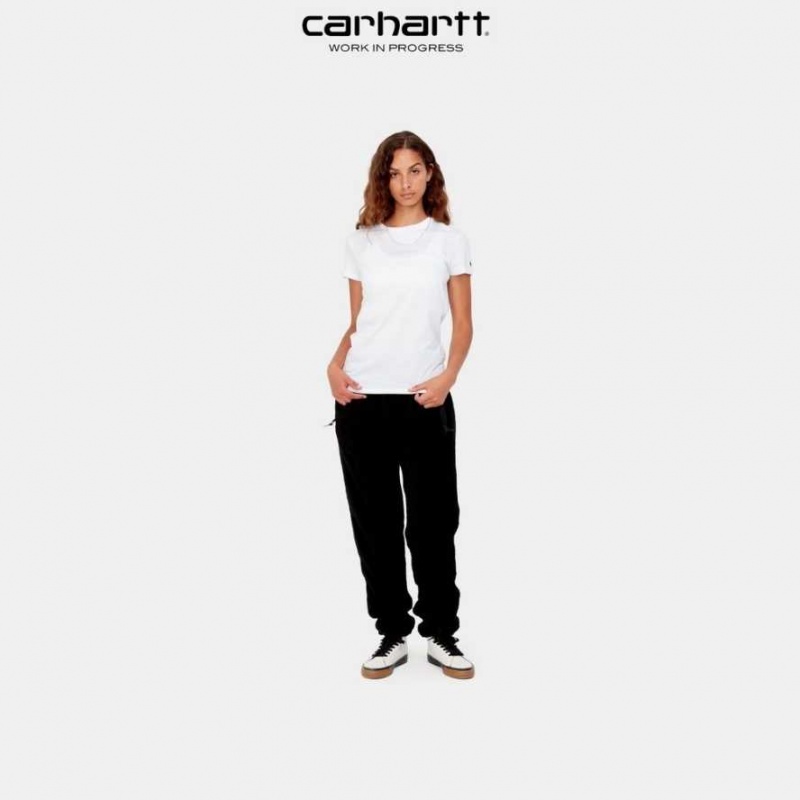 Blanche Carhartt Wip Basis T-Shirt - Danmark XTZ-2654398