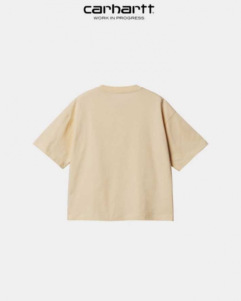 Calico Carhartt Wip Bloomin' T-Shirt - Danmark VNF-4723338