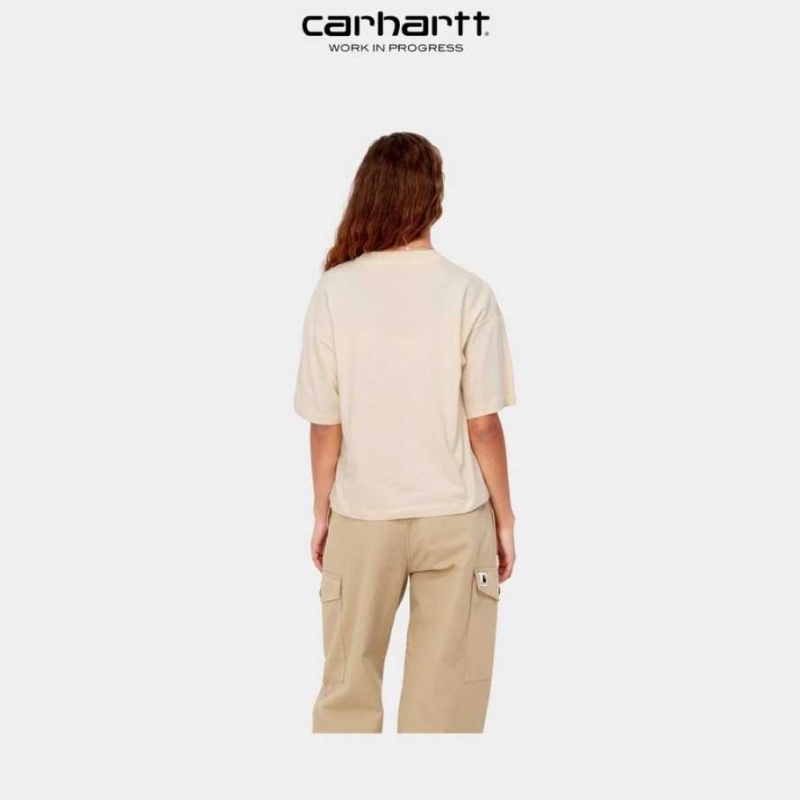 Calico Carhartt Wip Bloomin' T-Shirt - Danmark VNF-4723338