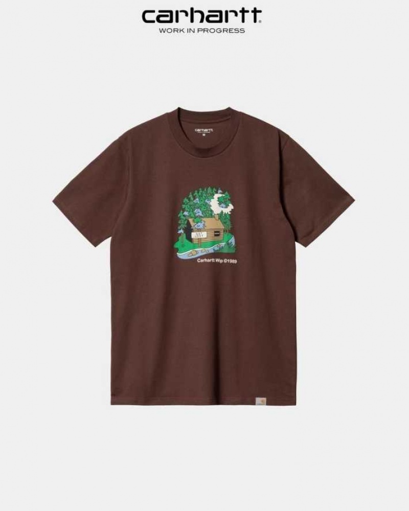 Ale Carhartt Wip Cabin T-Shirt - Danmark NXW-6139759