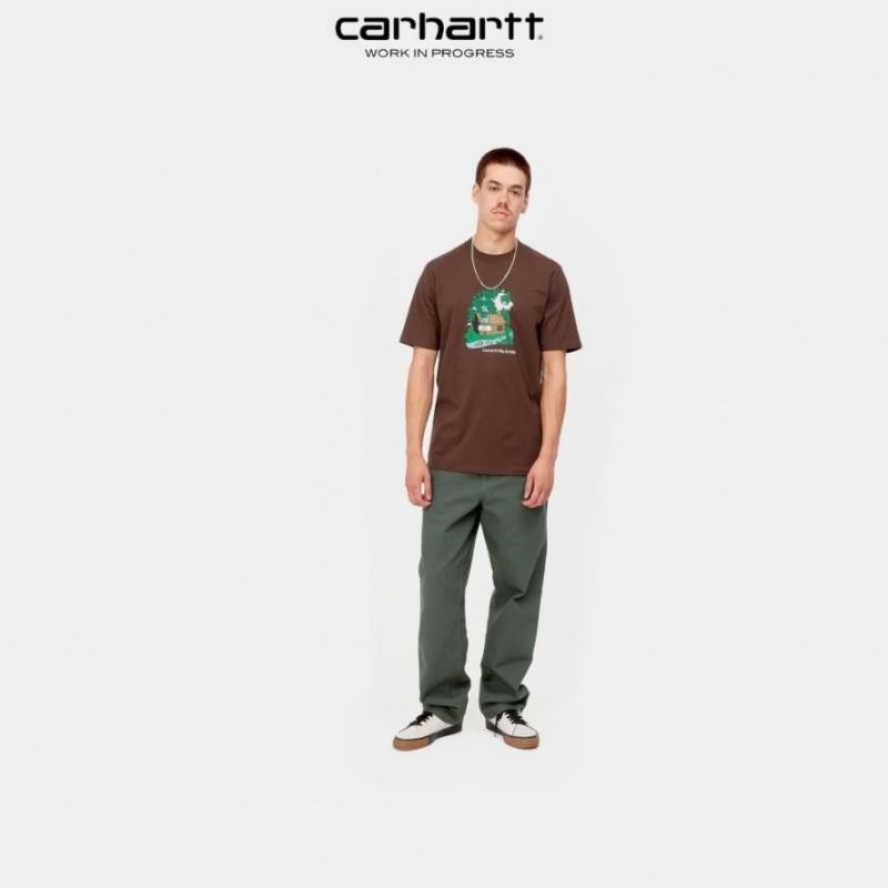 Ale Carhartt Wip Cabin T-Shirt - Danmark NXW-6139759